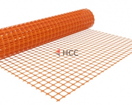 Сетка оградительная пластиковая оранжевая 4х50 полипропиленовая